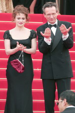 Helena Bonham Carter et Patrice Leconte à Cannes