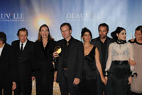 Tom Mac Carthy, Hiam Abbass et le jury 2008 du festival du cinéma américain