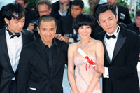 Mei Feng, Lou Ye et ses comédiens