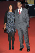 Danny Glover et sa femme Asake Bomani