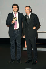Matthew Gordon et Olivier Assayas (président du jury)