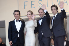 Josh Broslin, Emily Blunt, Denis Villeneuve, Benicio Del Toro