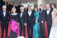 Michael Caine, Jane Fonda, Harvey Keitel, Paolo Sorrentino, Rachel Weisz, Paul Dano, Madalina Diana Ghenea