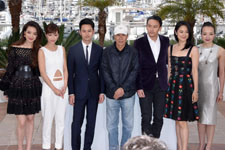 Shu Qi,  Nikki Hsin-Ying Hsieh, Satoshi Tsumabuki, Hou Hsiao Hsien, Chang Chen, Zhou Yun, Sheu Fang-Yi