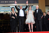Cluadia Cardinale, Alain Delon et Anouchka Delon Cluadia Cardinale, Alain Delon et Anouchka Delon
