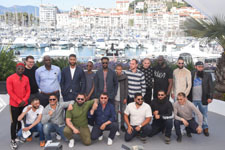 L'équipe à Cannes