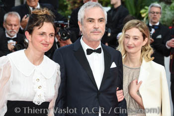 Alice Rohrwacher, Alfonso Cuarón, Alba Rohrwacher