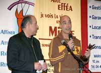 Jean Marc Barr et Gérard Chargé
