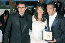 Michel Hazanavicius, Bérénice Bejo, Jean Dujardin