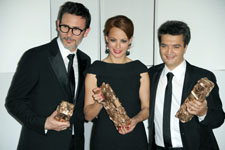 Michel Hazanavicius, Bérénice Bejo, Thomas Langman