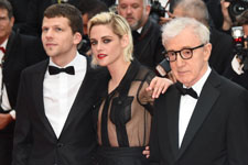 Jesse Eisenberg, Kristen Stewart, Woody Allen