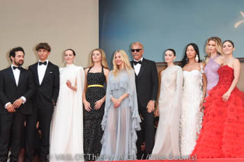 Hayes Costner, Jena Malone, Georgia MacPhail, Sienna Miller, Kevin Costner, Ella Hunt, Wasé Chief, Abbey Lee Kershaw, Isabelle Fuhrman, Luke Wilson