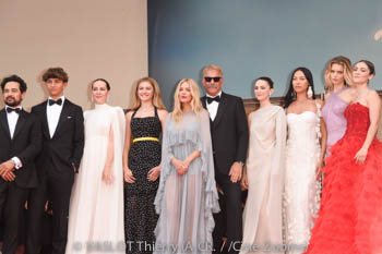 Hayes Costner, Jena Malone, Georgia MacPhail, Sienna Miller, Kevin Costner, Ella Hunt, Wasé Chief, Abbey Lee Kershaw, Isabelle Fuhrman, Luke Wilson