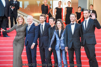 Adèle Haenel, Robin Campillo, Antoine Reinhardt, Nahuel Perez Biscayart, Aloise Sauvage, Arnaud Valois