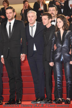 Arnaud Valois, Robin Campillo, Nahuel Perez Biscayart, Aloise Sauvage Arnaud Valois, Robin Campillo, Nahuel Perez Biscayart, Aloise Sauvage