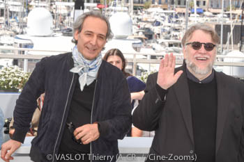 Alexandre Desplat, Guillermo del Toro