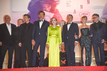 André Marcon, Jacques Fieschi, Raphaël Personnaz, Laurent Lafitte, Isabelle Huppert, Thierry Klifa, Marina Foïs, Mathieu Demy