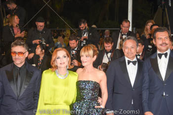 Mathieu Demy, Isabelle Huppert, Marina Foïs, Thierry Klifa, Laurent Lafitte