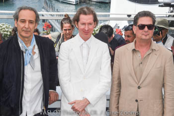 Alexandre Desplat, Wes Anderson, Roman Coppola