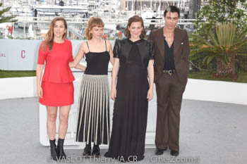 María Zamora, Llúcia Garcia, Carla Simón, Mitch Martín 