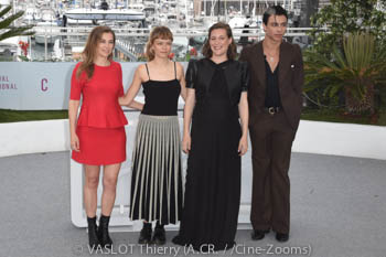 María Zamora, Llúcia Garcia, Carla Simón, Mitch Martín 