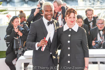 Akinola Davies (Mention spéciale caméra d'or) Alice Rohrwacher (PRésidente Jury)