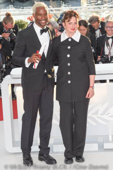 Akinola Davies (Mention spéciale caméra d'or) Alice Rohrwacher (PRésidente Jury)
