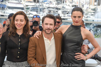 Aubrey Plaza, Charlie Day, Margaret Qualley