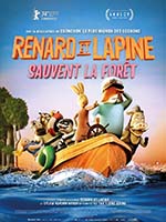 RENARD ET LAPINE SAUVENT LA FORET RENARD ET LAPINE SAUVENT LA FORET