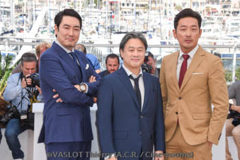Cho Jin-Woong, Park Chan-Wook, Ha Jung-Woo Cho Jin-Woong, Park Chan-Wook, Ha Jung-Woo