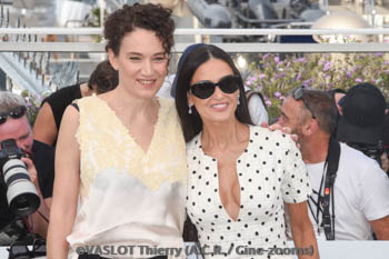 Coralie Fargeat, Demi Moore Coralie Fargeat, Demi Moore