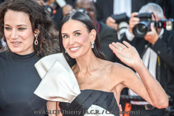 Coralie Fargeat, Demi Moore Coralie Fargeat, Demi Moore