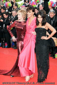 Jane Fonda, Leïla Bekhti, Eva Longoria Jane Fonda, Leïla Bekhti, Eva Longoria