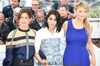 Marina Fois, Leila Bekhti, Virginie Efira Marina Fois, Leila Bekhti, Virginie Efira