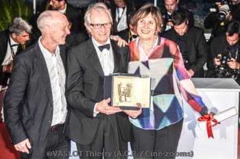 Paul Laverty, Ken Loach, Rebecca O'Brien