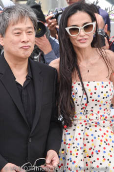 Park Chan-wook, Demi Moore Park Chan-wook, Demi Moore