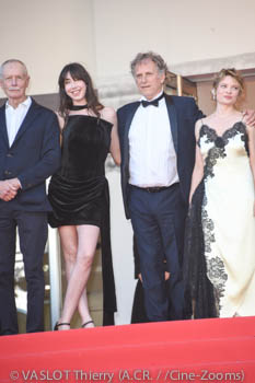 Erri De Luca, Suzanne de Baecque, Charles Berling, Mélanie Thierry Erri De Luca, Suzanne de Baecque, Charles Berling, Mélanie Thierry