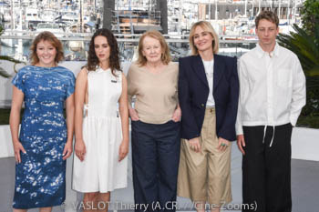 Maïwene Barthelemy, Tess Barthélemy, Annie Ernaux, Judith Godrèche, Victor Bonnel 