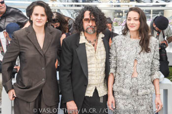 Noémie Merlant, Bertrand Mandico, Marion Cotillard