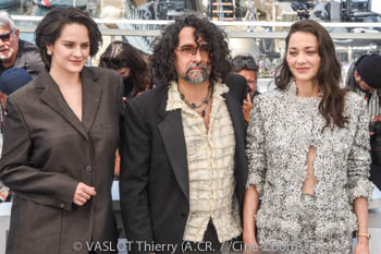 Noémie Merlant, Bertrand Mandico, Marion Cotillard