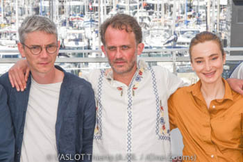 Swann Arlaud, Emmanuel Marre, Sandrine Blancke