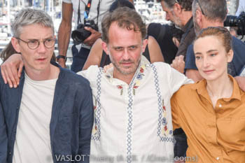 Swann Arlaud, Emmanuel Marre, Sandrine Blancke
