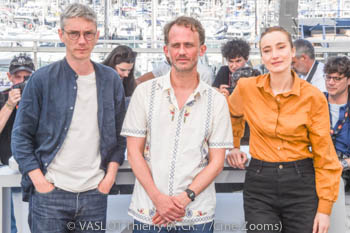 Swann Arlaud, Emmanuel Marre, Sandrine Blancke