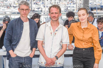 Swann Arlaud, Emmanuel Marre, Sandrine Blancke