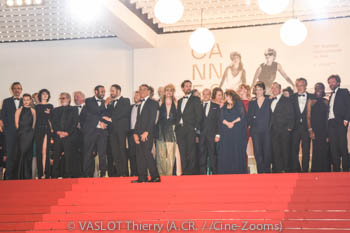 Claire Chust, Daniel Auteuil, Oussama Kheddam, Maxime Pambet, Lucie Gallo, Vincenzo Amato, Loïc Legendre, Emmanuel Salinger, Agnès Jaoui, Patrick Mille, Producer Francois Kraus, Eye Haïdara, Denis Pineau Valencienne