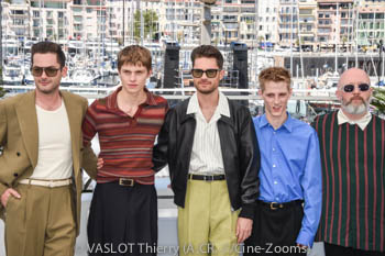 Michiel Dhont, Emmanuel Macchia, Lukas Dhont, Valentin Campagne, Angelo Tijssens