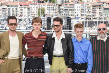 Michiel Dhont, Emmanuel Macchia, Lukas Dhont, Valentin Campagne, Angelo Tijssens