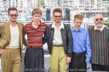 Michiel Dhont, Emmanuel Macchia, Lukas Dhont, Valentin Campagne, Angelo Tijssens