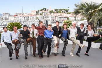 Michiel Dhont, Emmanuel Macchia, Lukas Dhont, Valentin Campagne, Angelo Tijssens