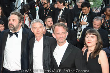 Alexandre Perrier, Swann Arlaud, Emmanuel Marre, Carole Baraton